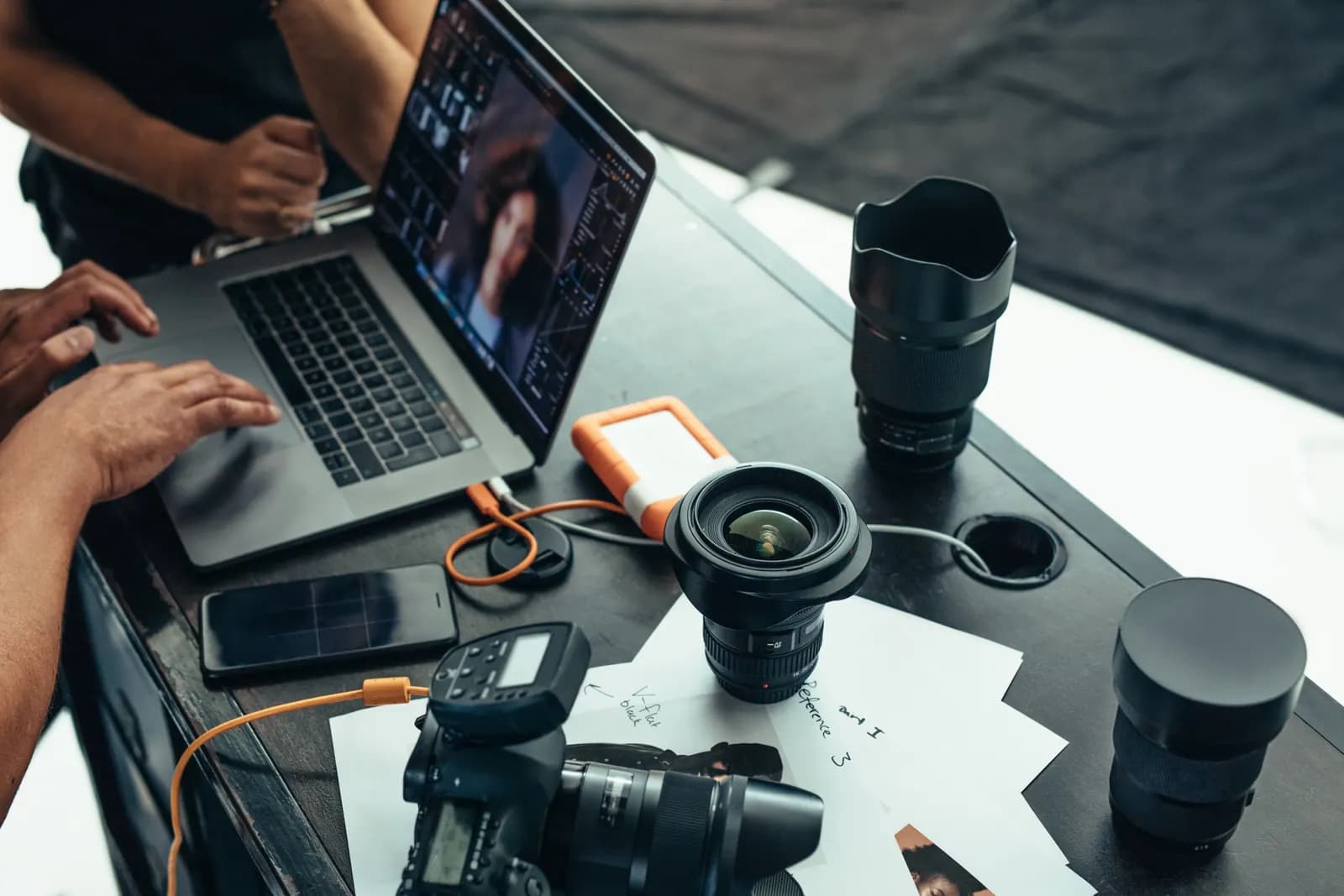 Photography direction marshmallow editing